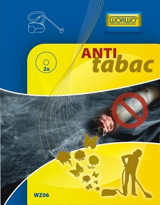 Worwo Wkład zapachowy do odkurzaczy anti-tabak - WZ06