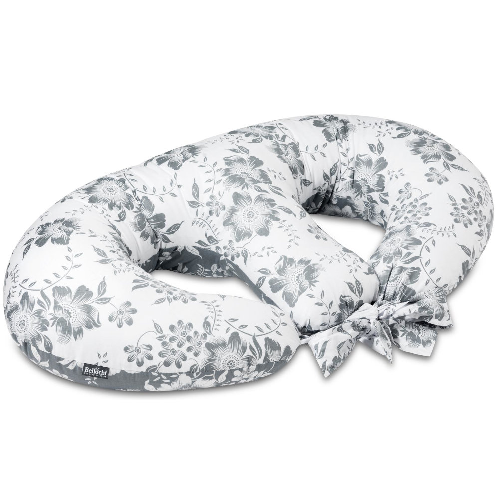 Duża poduszka do karmienia bliźniąt magnolia