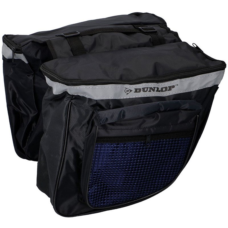 DUNLOP Torba rowerowa na bagażnik 26 l Czarno-niebieski 8711252027890BLUE