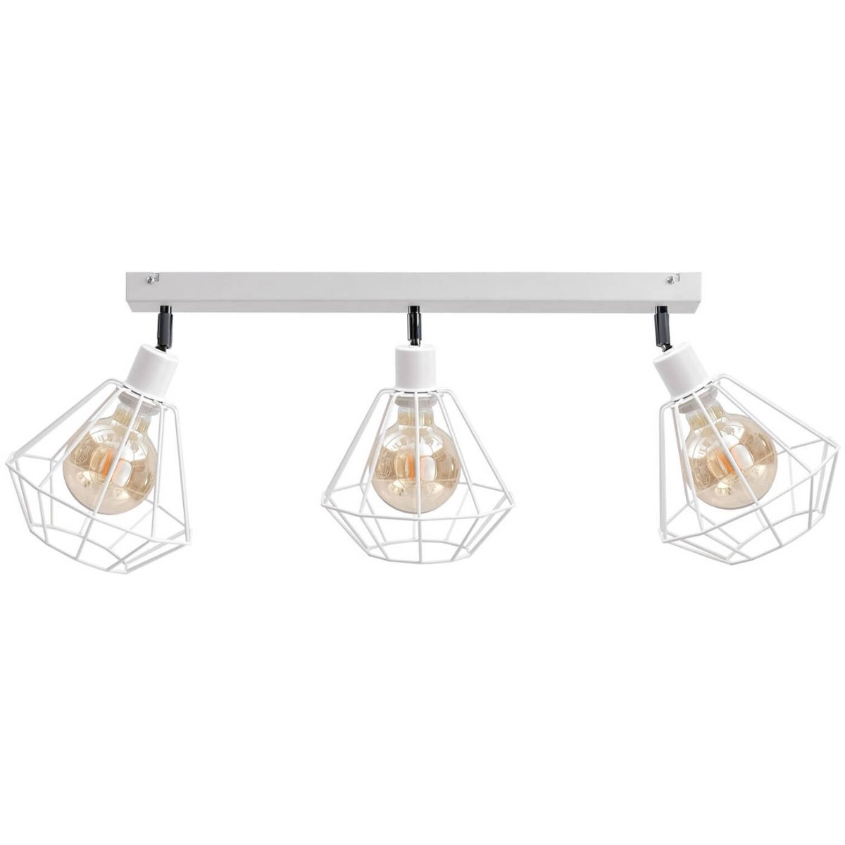 KET Loftowa LAMPA sufitowa industrialna OPRAWA metalowa regulowana biały KET463