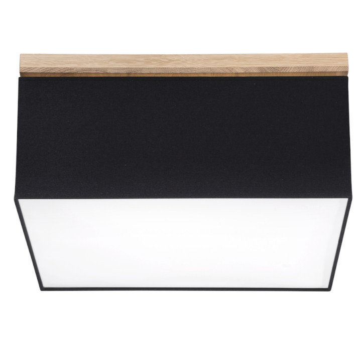 Britop Sufitowa LAMPA skandynawska VERTIGA 34523474 kwadratowa OPRAWA plafon loft czarny