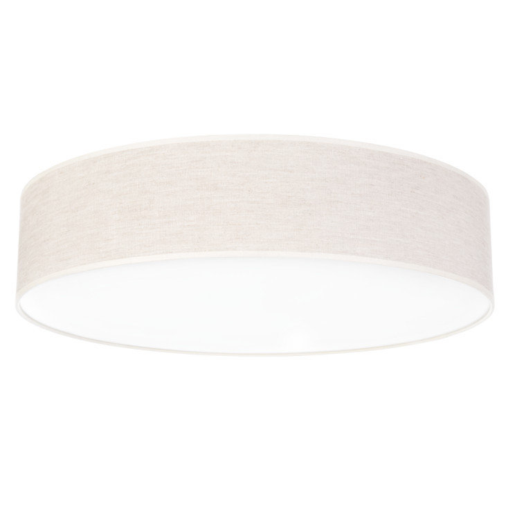 Britop Sufitowa LAMPA boho BOHO 47915802 okrągła OPRAWA plafon abażurowy beżowy