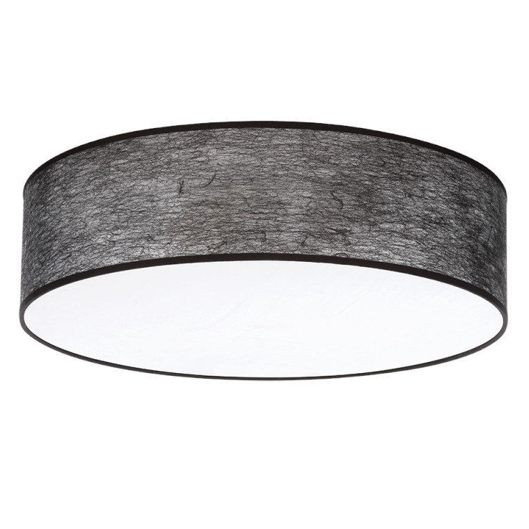 Britop Loftowa LAMPA plafon NEVOA 47954802 abażurowa OPRAWA sufitowa okrągła czarna