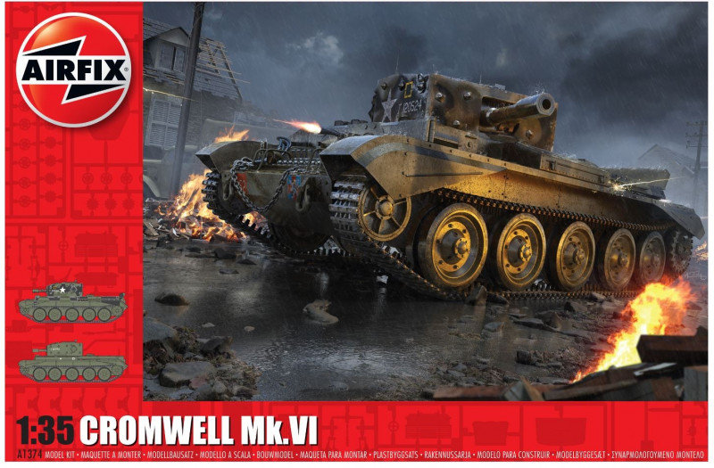 AirFix Model plastikowy Cruiser Mk.VIII A27M Cromwell Mk.VI 1374