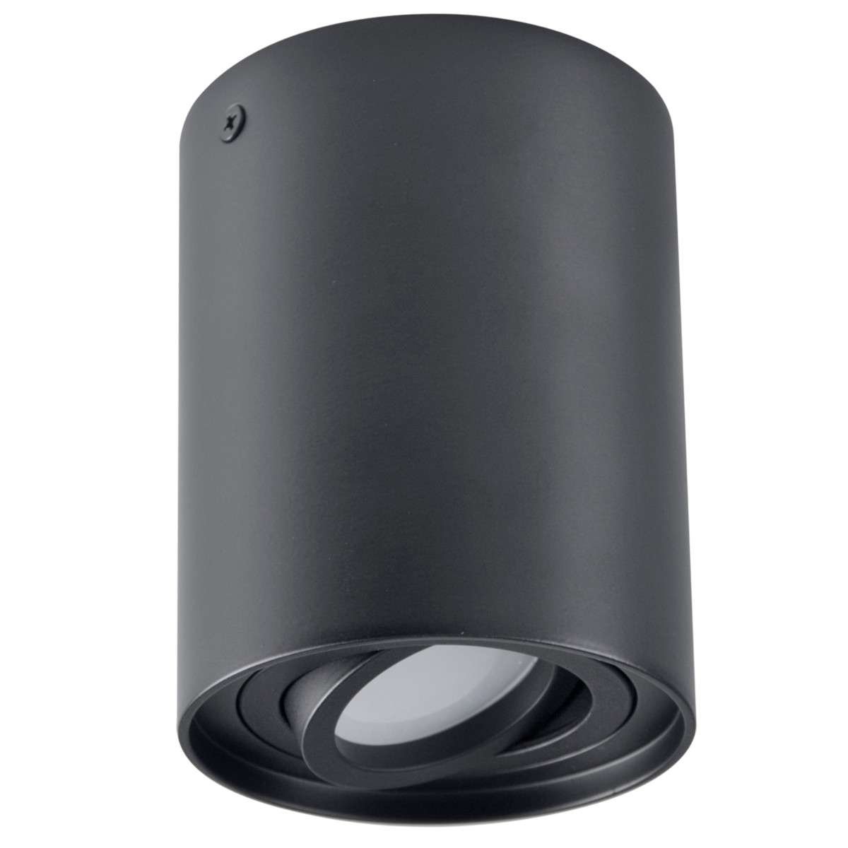 Polux Lampa natynkowa HADAR 1X10W GU10 czarna 313102 SANICO 313102