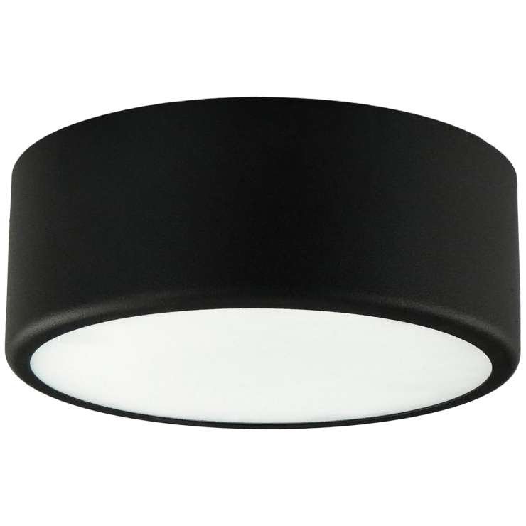 TEMAR LIGHTING Lampa sufitowa Cleo,  20cm, czarna