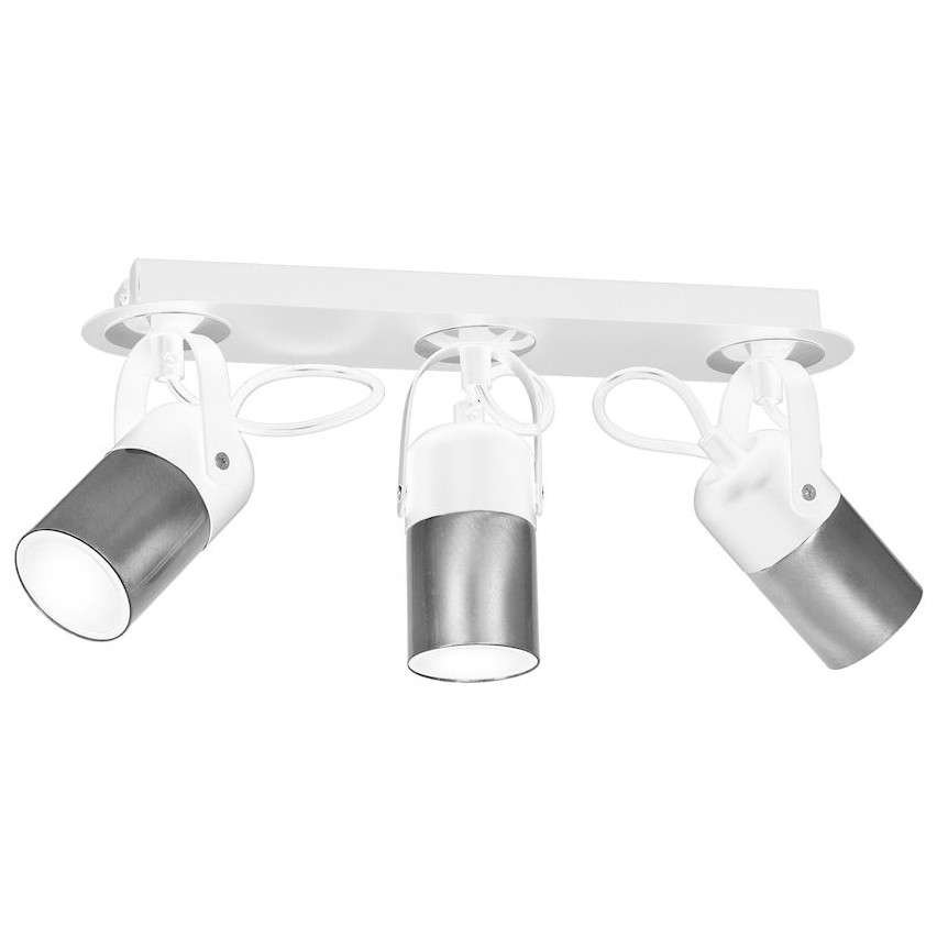 Milagro Lampa sufitowa WILSON WHITE 3xGU10 MLP4858