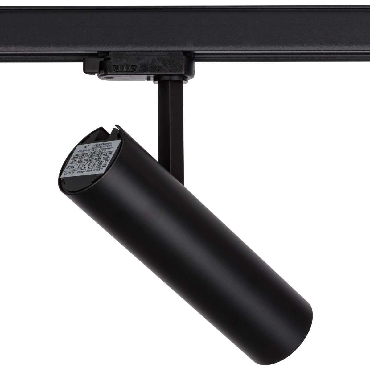 Nowodvorski Reflektor do szyny CTLS MILO LED BLACK 15W, 3000K 8764