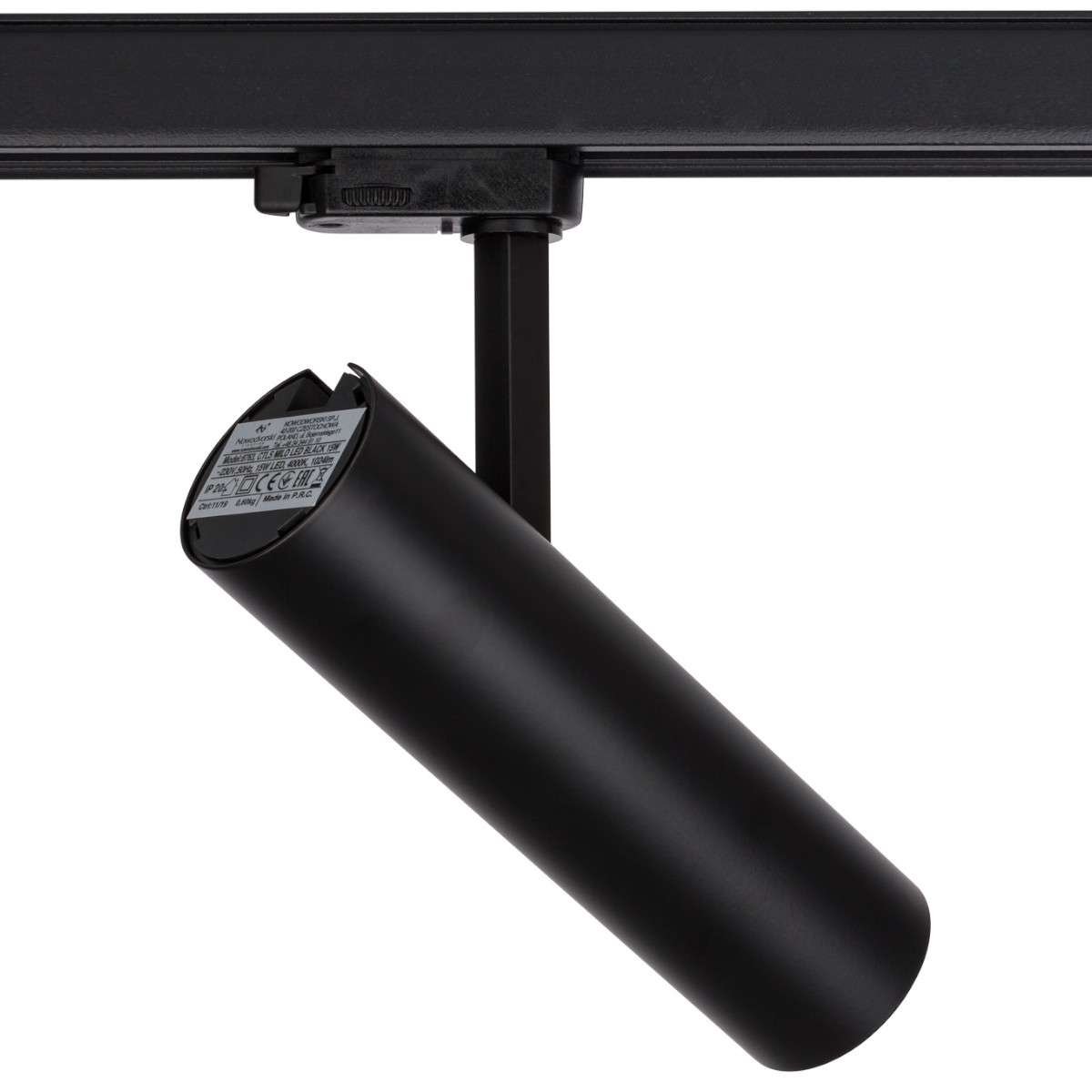 Nowodvorski Reflektor do szyny CTLS MILO LED BLACK 15W, 4000K 8763