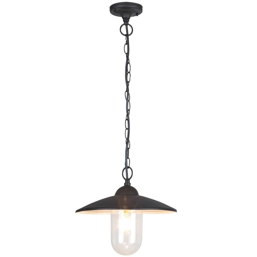 Rabalux Zewnętrzna LAMPA wisząca VIGO 8687 ogrodowa OPRAWA zwis na łańcuchu outdoor IP44 czarny 8687