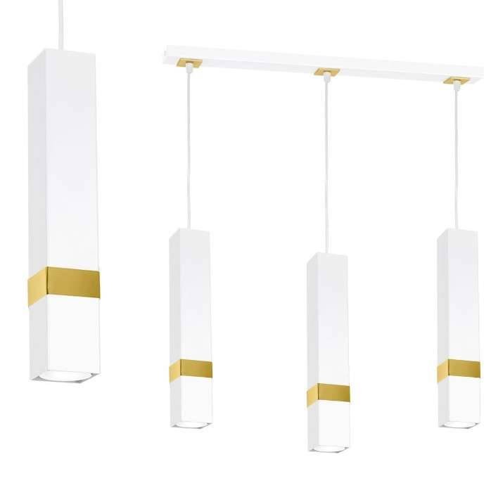 Milagro MLP6276 VIDAR WHITE/GOLD 3xGU10