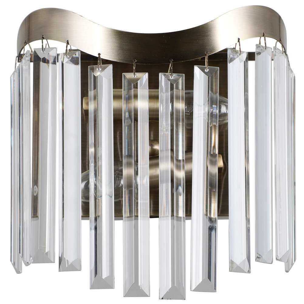 Kinkiet Sabriga Wl-44544-2 2Xe14 Brązowy/Antyczny