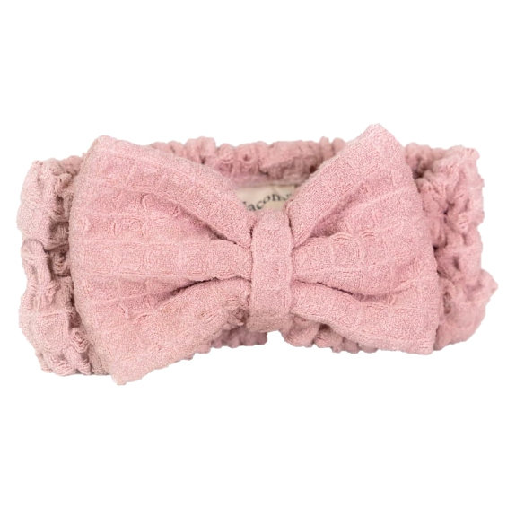 Nacomi Opaska na włosy z mikrofibry Pink 1 szt