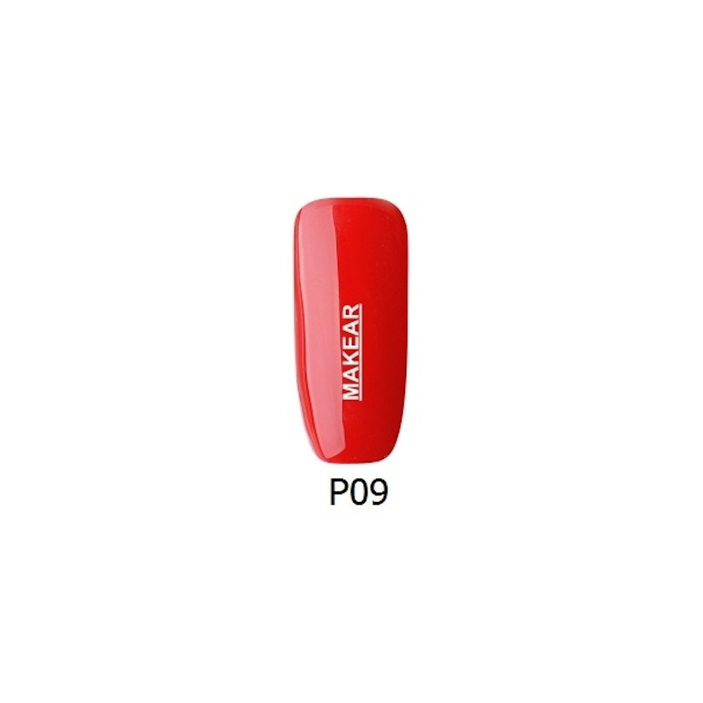 Makear Paint Gel 5ml 09 - Żel do zdobień Czerwony