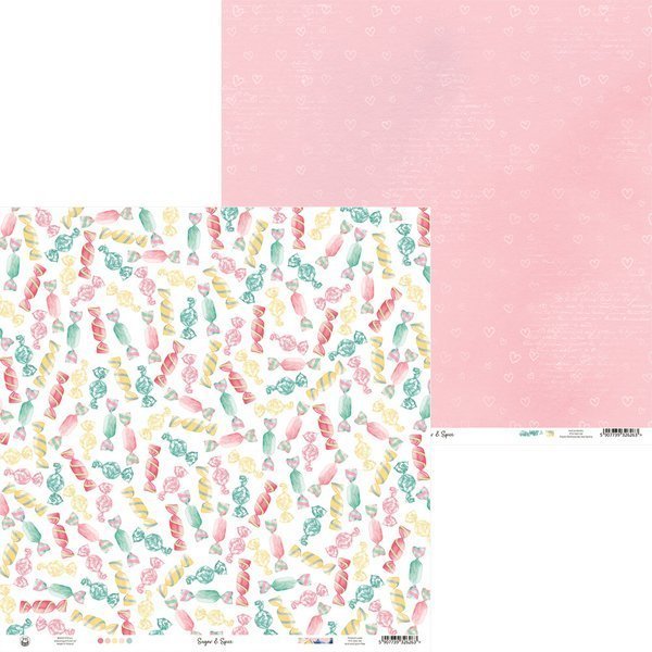 Papier ozdobny, 30x30 cm, Sugar&Spice - 04