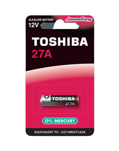 Toshiba Bateria alkaliczna 27A BP-1C 1 szt)