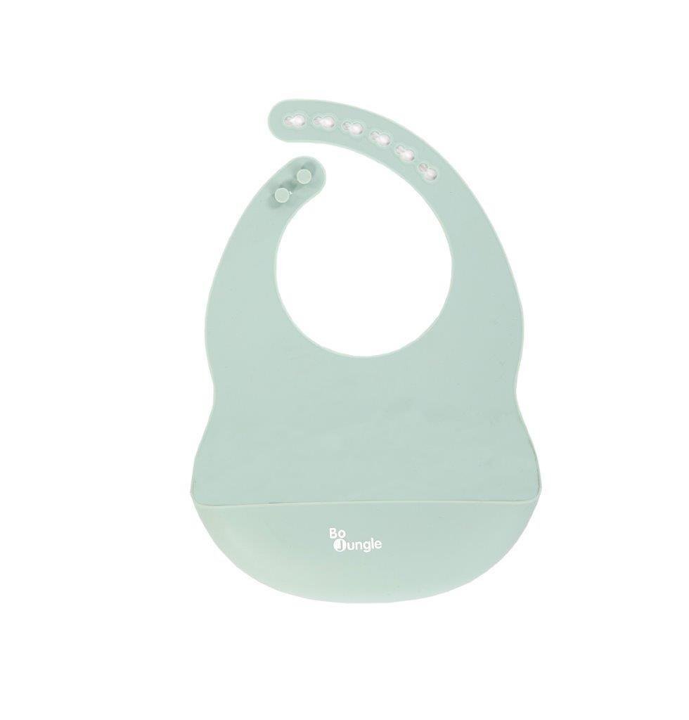 Bo Jungle śliniak silikonowy Pastel Blue
