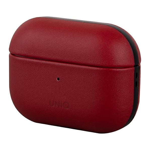 Uniq UNIQ etui Terra AirPods Pro Genuine Leather czerwony/red UNIQ403RED