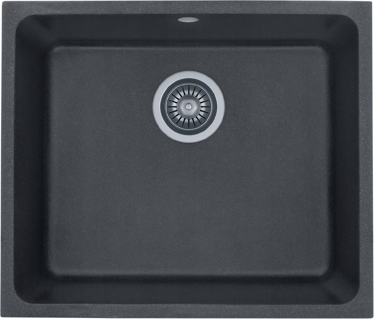 Zlewozmywak granitowy Kernau KGS U 60 1B Black Metallic