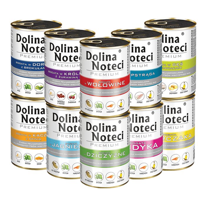 Dolina Noteci PREMIUM MIX Smaków 10 x 800g