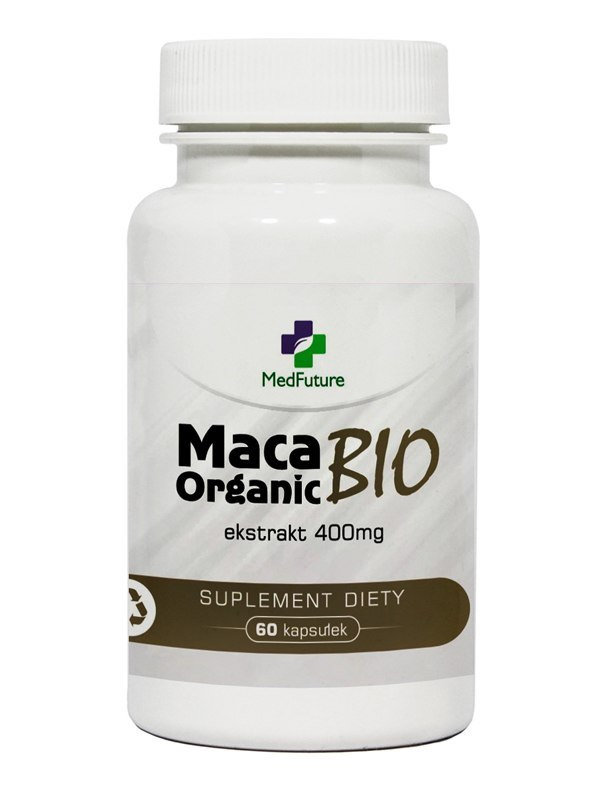 Bio Tech Maca Organic BIO 400mg - 60 kapsułek