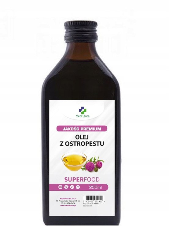 MEDFUTURE Olej z ostropestu 250 ml Medfuture