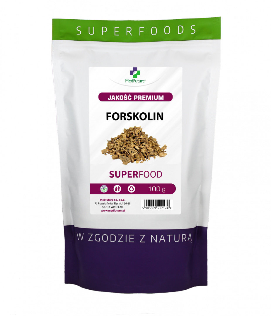 MEDFUTURE Forskolin - sporoszkowany korzeń - 100 g