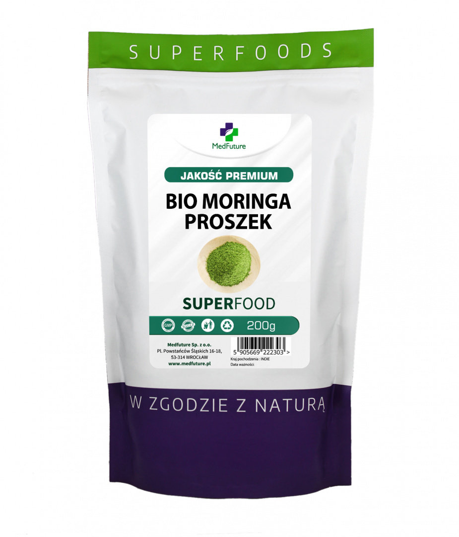 MEDFUTURE Moringa Proszek BIO - 200 g