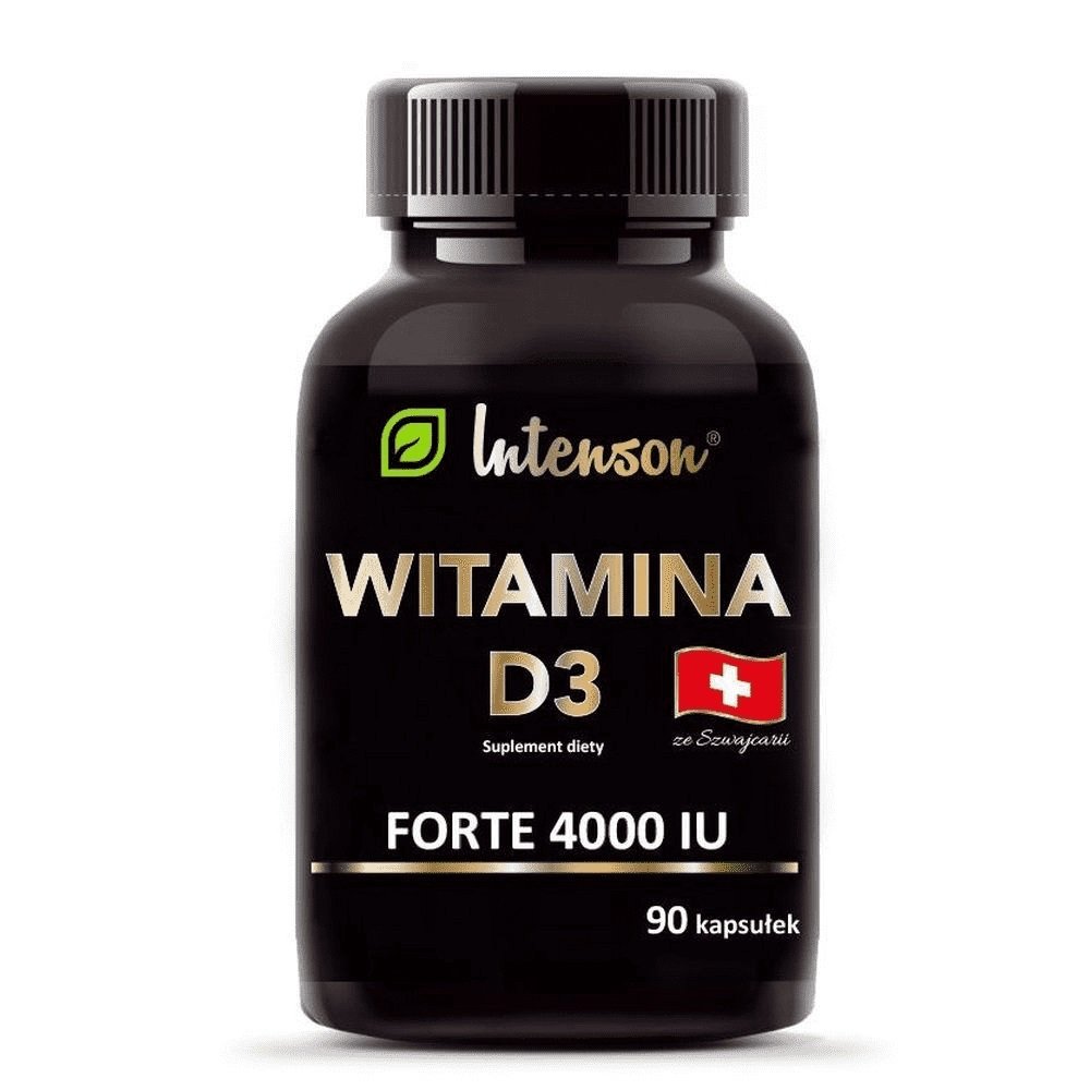 Intenson Witamina D3 4000 IU suplement diety 90 kapsułek 101598-uniw