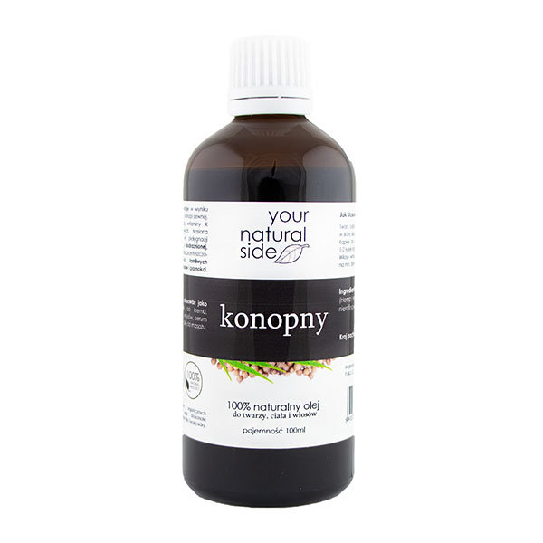 Your Natural Side 100% naturalny olej konopny - 100 ml YOUNKML