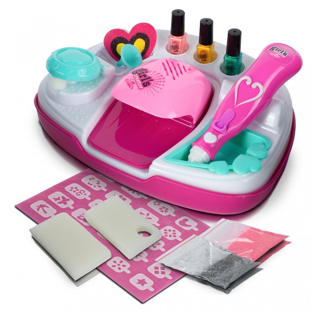 MalPlay, Zestaw do pielegnacji studio salon paznokci do ozdabiania Manicure