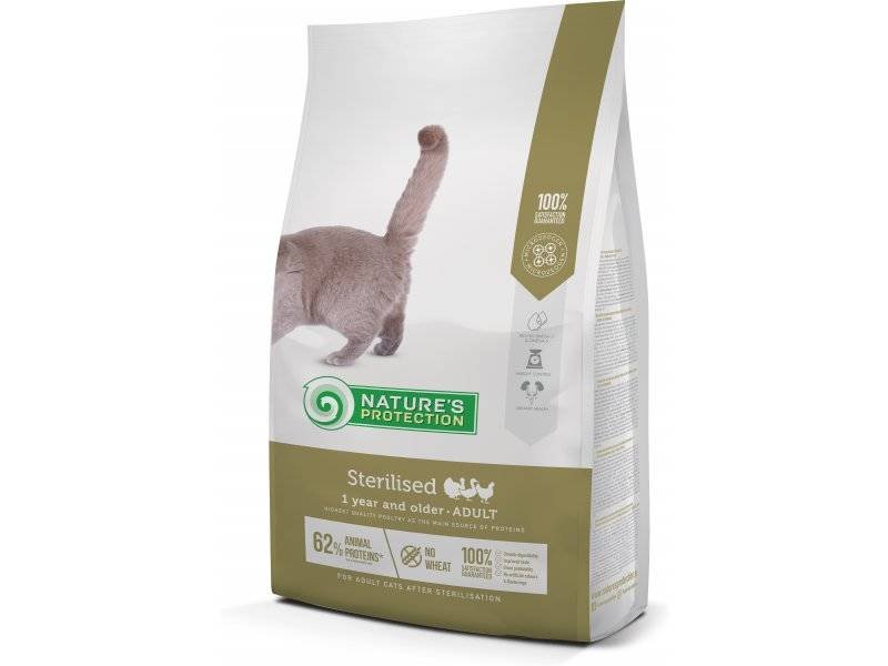 Natures Protection Sterilised Poultry Adult Cat 7 kg