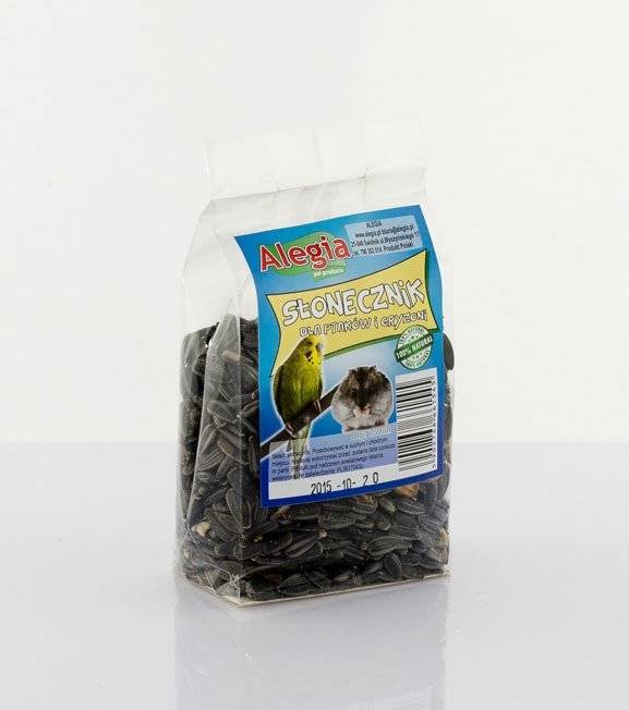 ALEGIA Przysmak Słonecznik dla ptaków i gryzoni 1kg