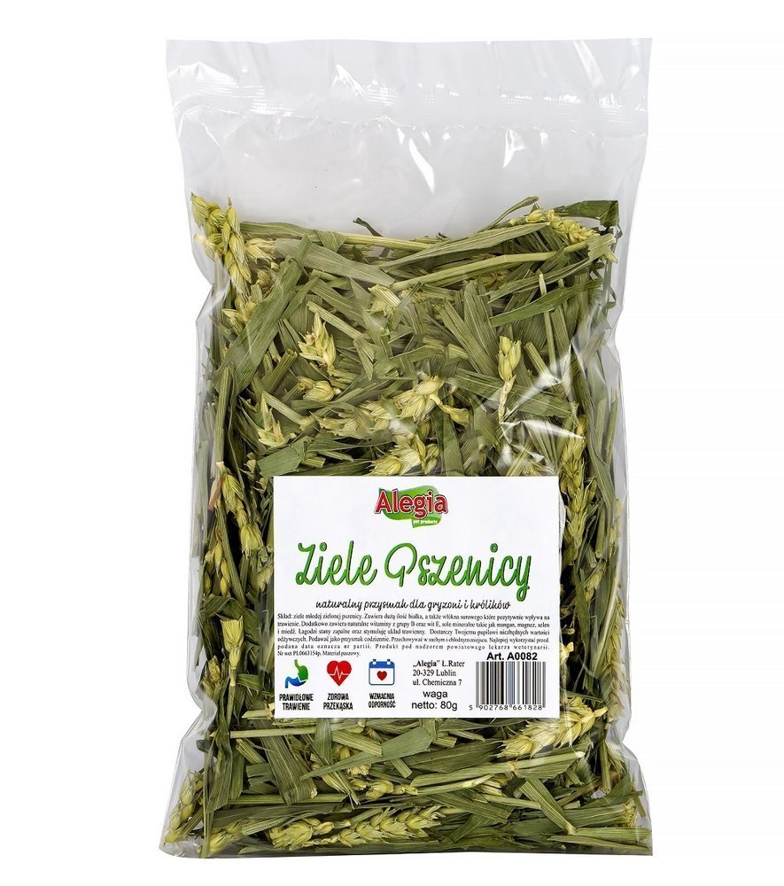 Alegia Ziele Pszenicy 80g dla gryzoni i królików