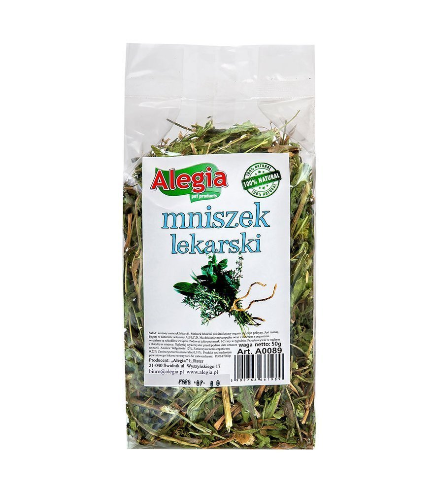 Alegia Mniszek lekarski 50g dla gryzoni i królików