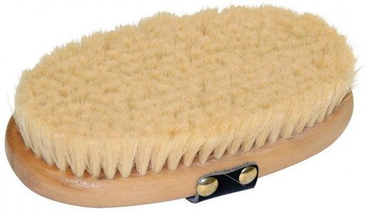 KERBL Szczotka miękka z koziej sierści