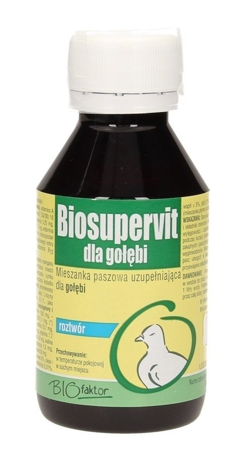 Biofaktor Biosupervit preparat witaminowy dla gołębi 100ml