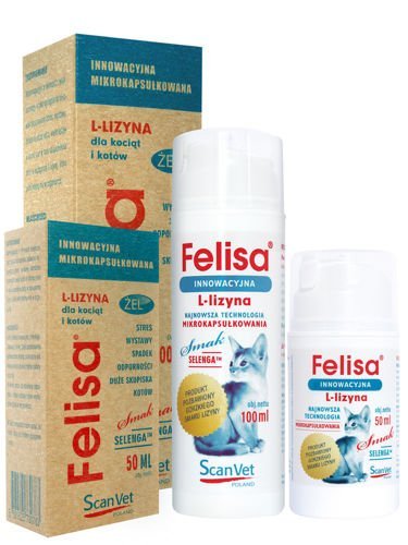 Scanvet Felisa żel 100ml dla kotów 5391525730288