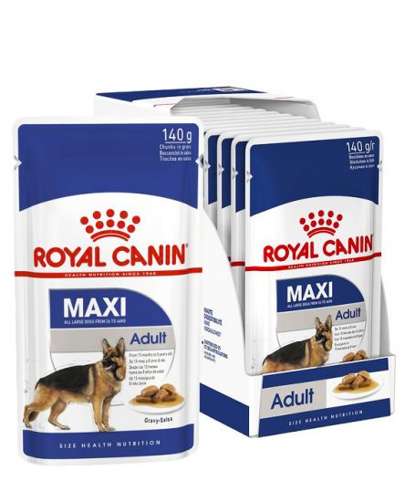 Royal Canin Royal Canin Maxi Adult - 10 x 140 g