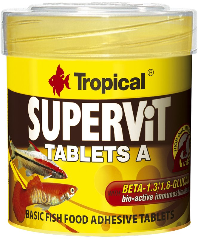 Tropical Supervit Tablets A 50ml/200szt. 20622