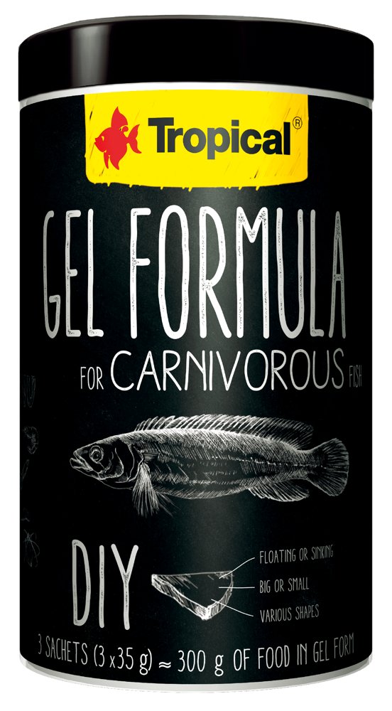 TROPICAL Gel Formula DIY pokarm dla ryb mięsożernych 1000ml