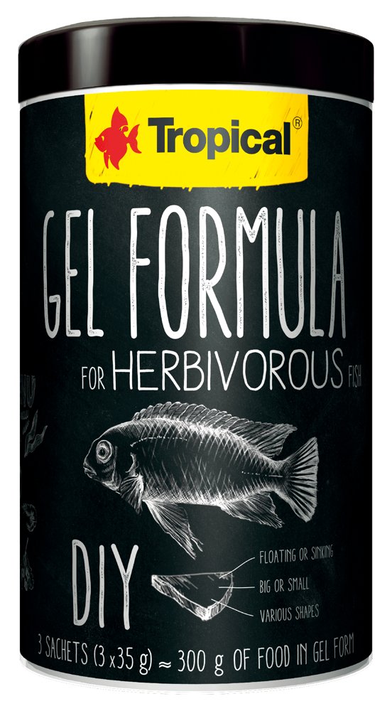 TROPICAL Gel Formula DIY pokarm dla ryb roślinożernych 1000ml