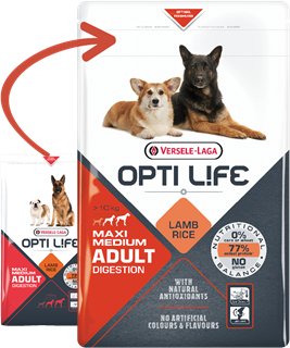 Opti Life Medium&Maxi Adult Digestion 1 kg