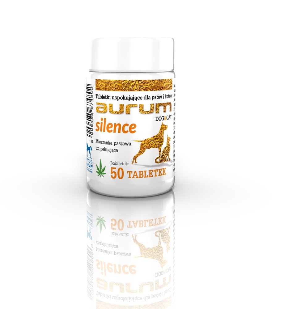 AURUM AURUM SILENCE Tabletki uspokajające dla psów i kotów 10944