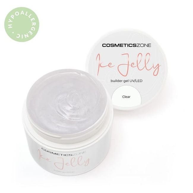 Żel do przedłużania paznokci UV LED galaretka ICE JELLY przezroczysty – Clear 15ml
