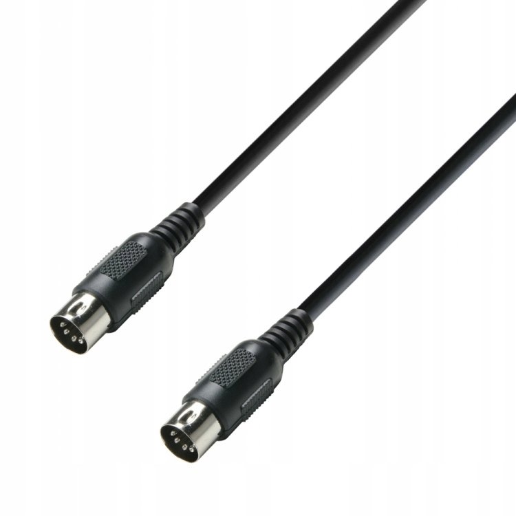 ah Cables Adam Hall kabel MIDI, czarny K3MIDI0150BLK