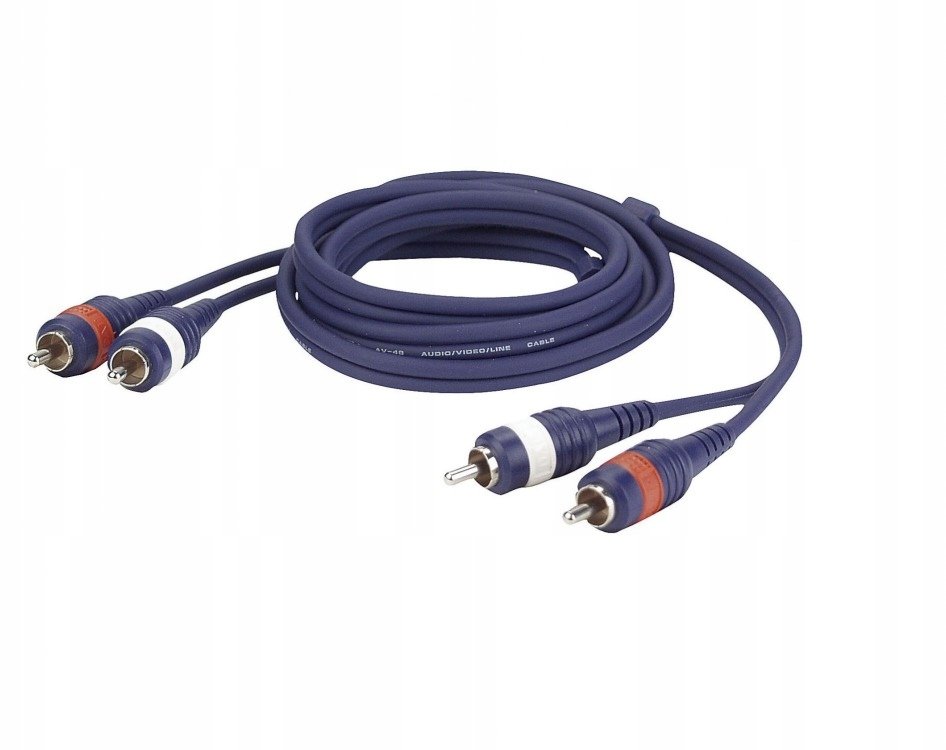 Dap Audio DAP FL24 - Kabel 2 RCA Male L/R > 2 RCA Male L/R 3 m FL243
