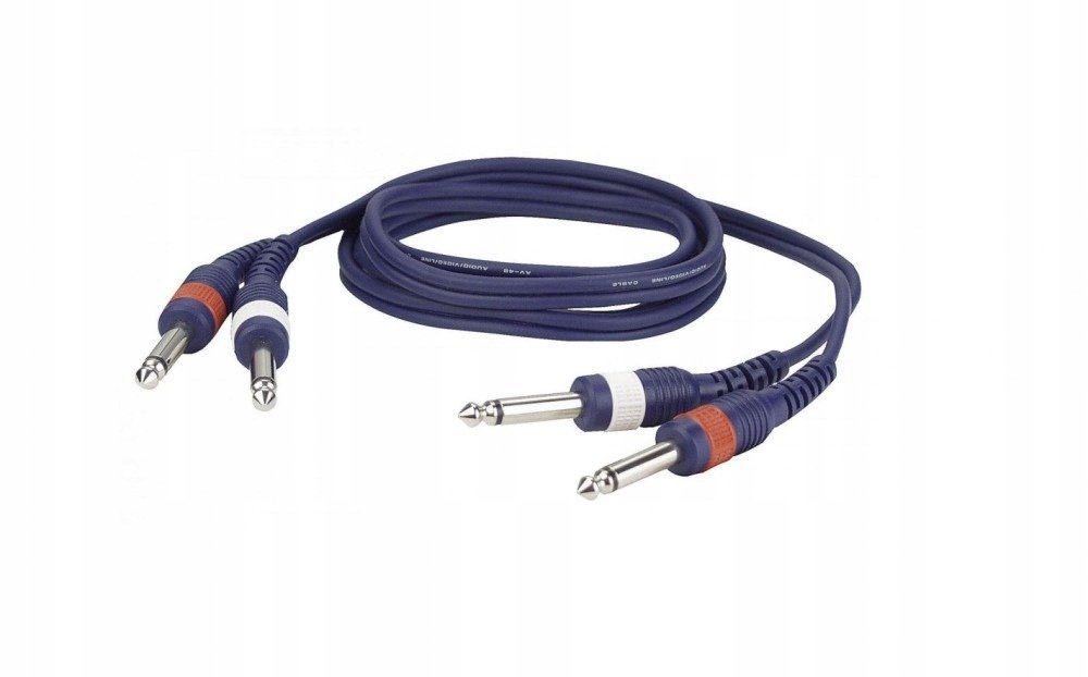 Dap Audio DAP FL22 - Kabel 2 mono Jack L/R > 2 mono Jack L/R 3 m FL223