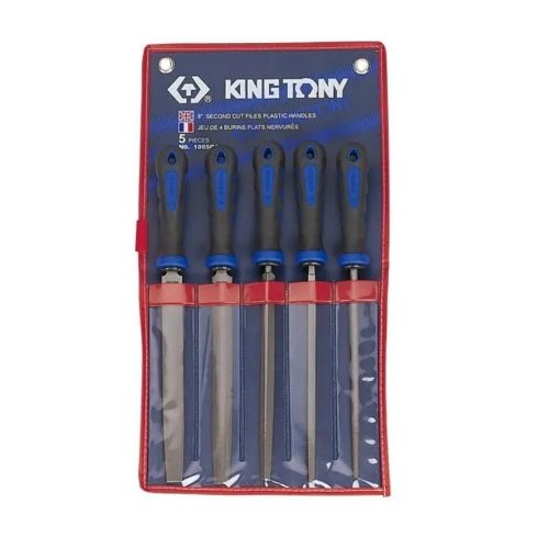 KING TONY na 1015 GQ pilniki kluczykowe firmy, zestaw 5, 250 MM 1015GQ