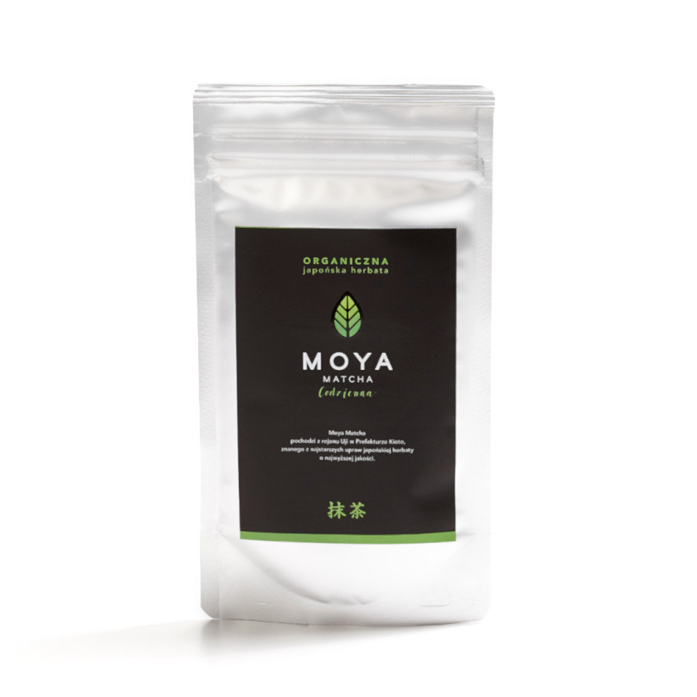 Moya Matcha Organiczna Japońska Zielona Herbata Matcha Codzienna 50g - MOYA MATCHA MOYHERBMACO